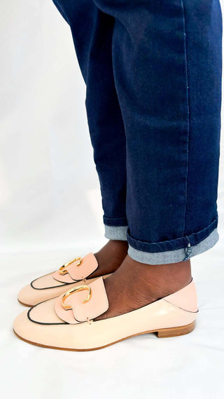 Chloe-C-loafers-shoes-pink-patent-leather-Glamorizta