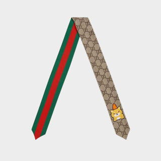 Gucci Kawaii animal print scarf