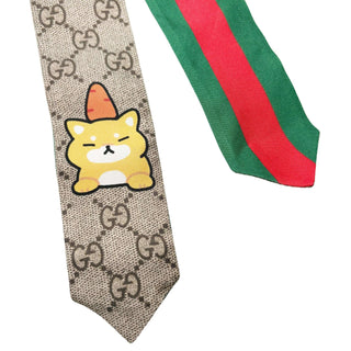 Gucci Kawaii animal print scarf