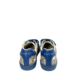 Gucci Kids Ace GG Sneakers in blue