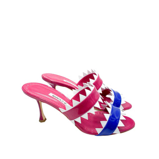 Manolo Blahnik Arpegemu open toe high heel sandals