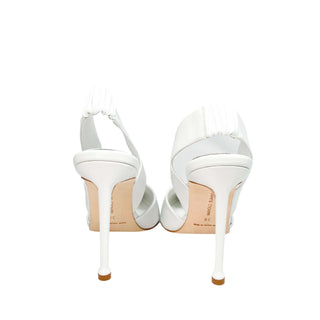 Manolo-Blahnik-Bridal-high-heels-white-leather-Glamorizta