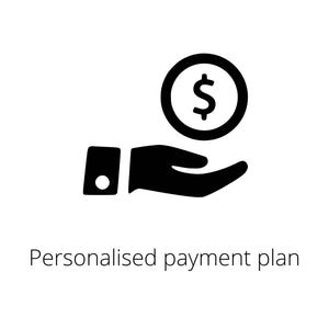 Personalised payment plan