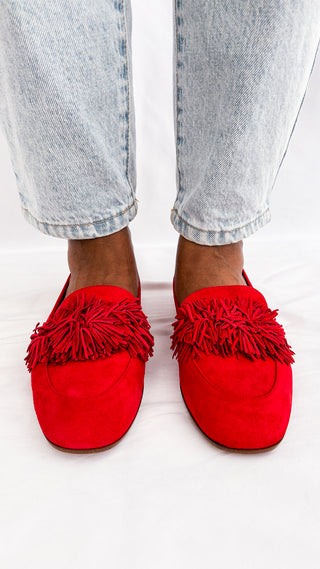Aquazzura-red-suede-loafers-flats-Glamorizta