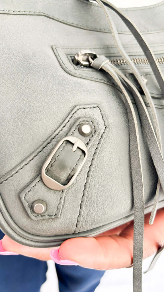 Balenciaga-City-Bag-Gray-Glamorizta