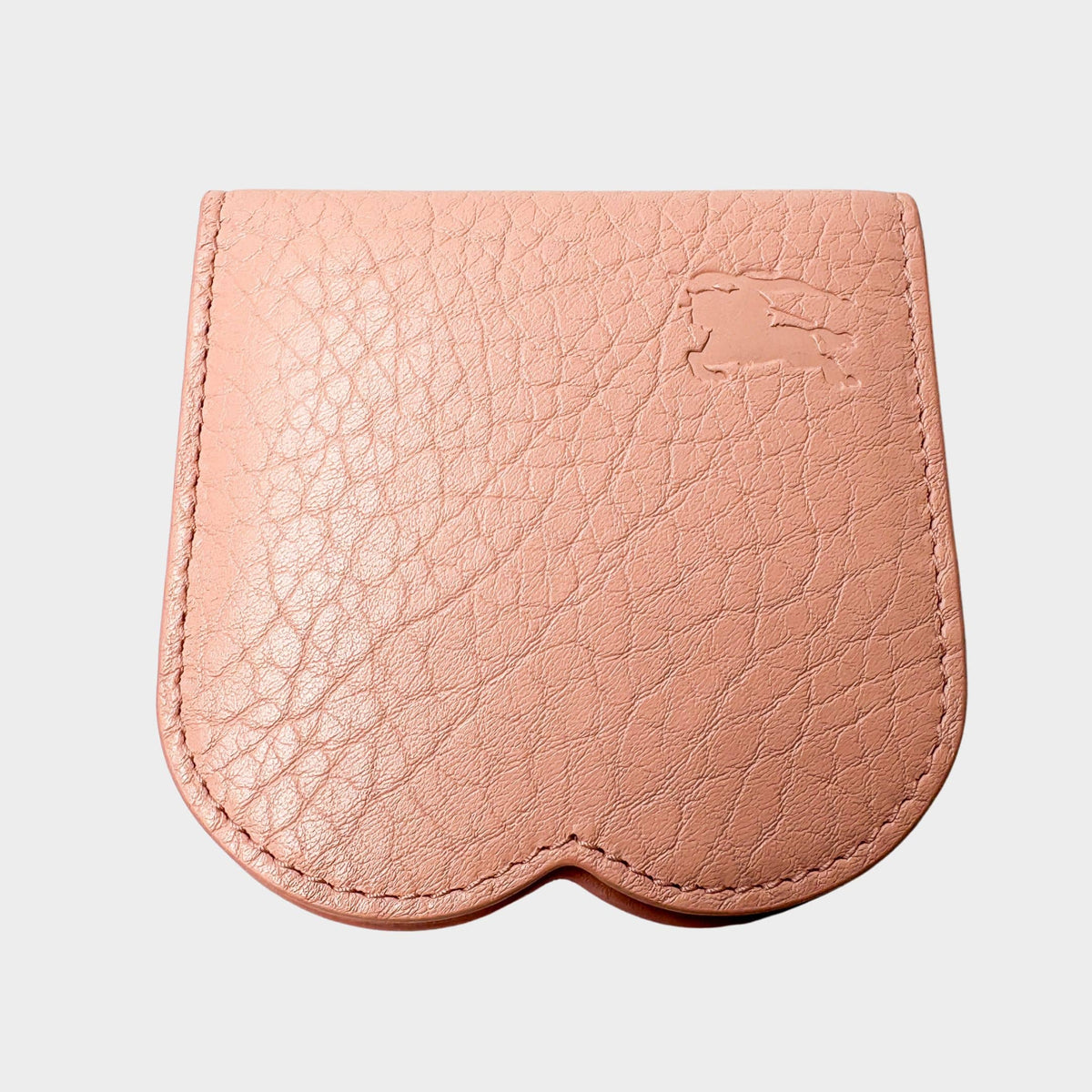 Burberry card wallet in pink leather