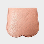 Burberry card wallet in pink leather