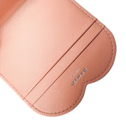 Burberry card wallet in pink leather