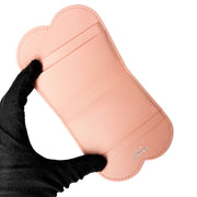 Burberry card wallet in pink leather