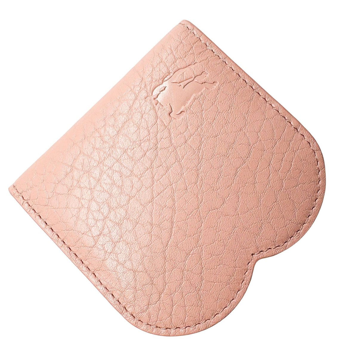 Burberry card wallet in pink leather