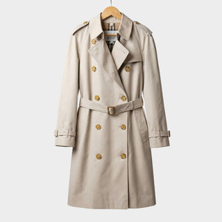 Front view of Burberry Hillington Trench Coat Beige buy in South Africa