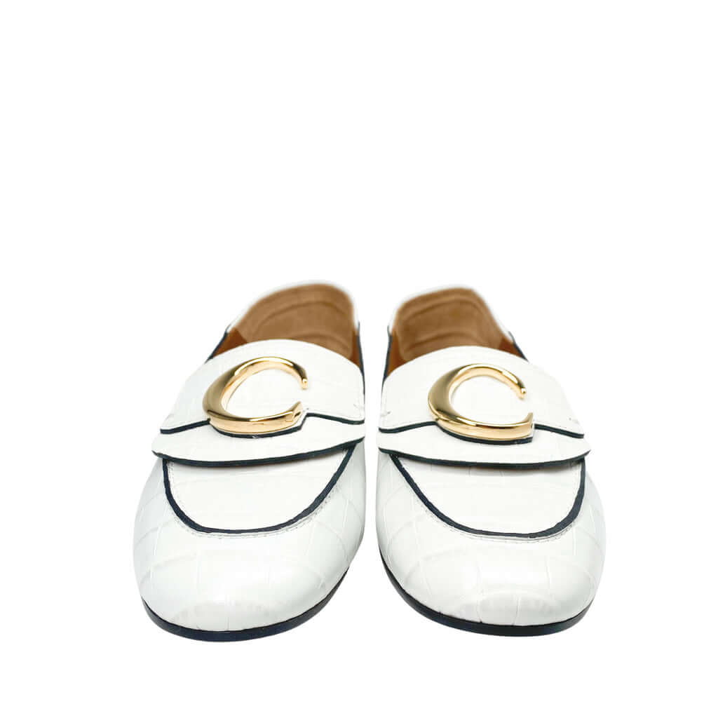 Chloe-C-Loafers-Shoes-white-croc-print-Glamorizta