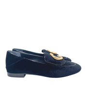 Chloe-loafers-velvet-black