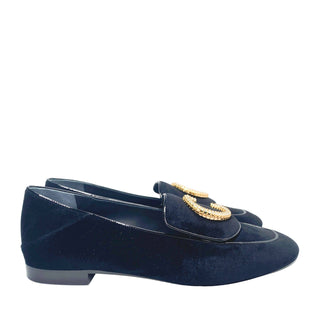 Chloe-loafers-velvet-black