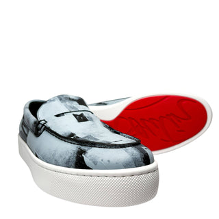 Close-up of Christian Louboutin Paqueboat Flat showcasing refined craftsmanship and modern design