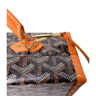 Goyard Grand Hotel Trunk Bag brown