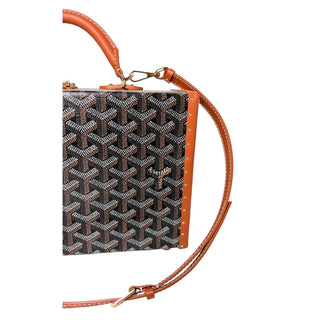Goyard Grand Hotel Trunk Bag brown