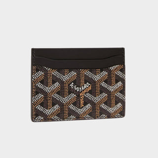 Goyard Saint-Sulpice Card Wallet black leather