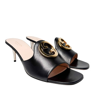 Gucci Blondie mules sandals black