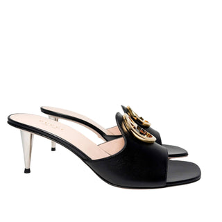 Gucci Blondie mules sandals black