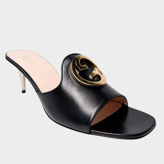 Gucci Blondie mules sandals black