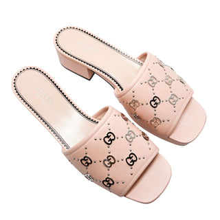 Gucci GG Stud Malaga Sandals