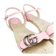 Gucci Marmont sandals pink