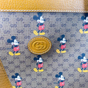 Gucci x Mickey Mouse tote bag brown canvas and leather