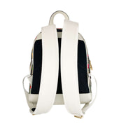 Gucci Ophidia backpack with floral print and Gucci web stripe made from canvas and leather