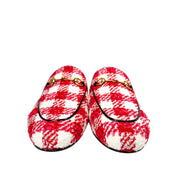 Gucci Princetown Mules in multicolour tweed 