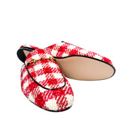 Gucci Princetown Mules in multicolour tweed 