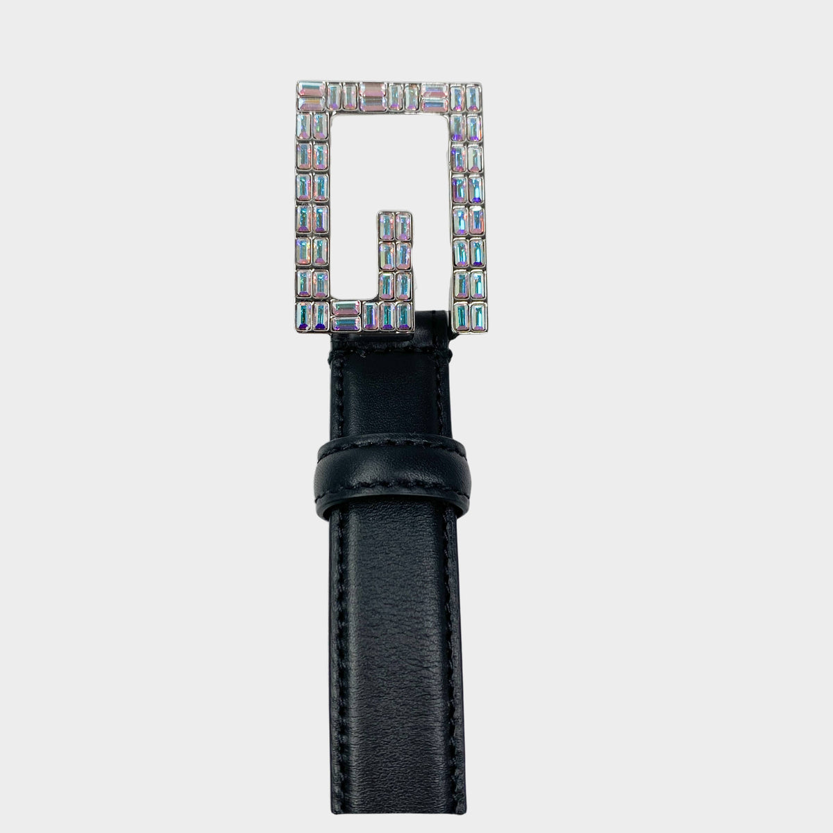 Gucci belt with crystal buckle