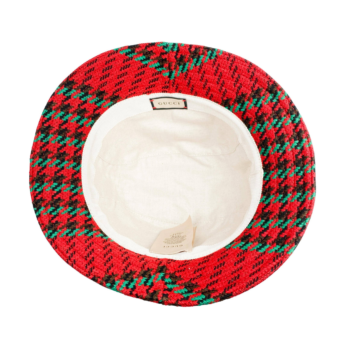 Gucci Houndstooth bucket hat