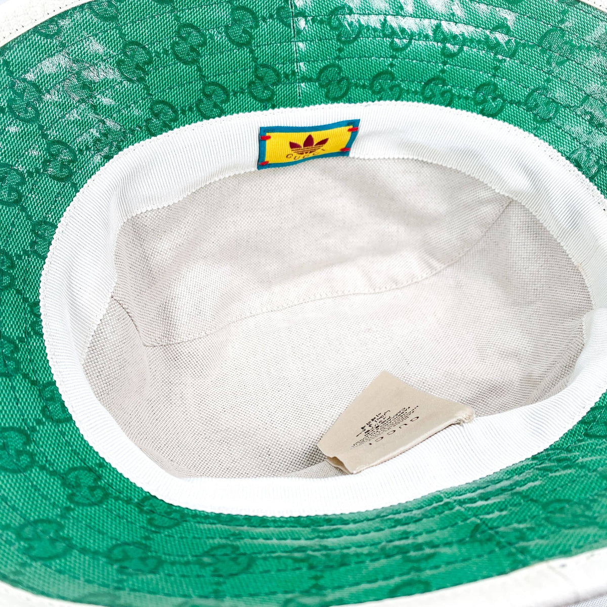 Gucci x Adidas Bucket Hat green white