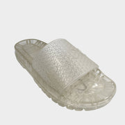 Gucci x Adidas Pool sandals transparent