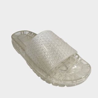 Gucci x Adidas Pool sandals transparent
