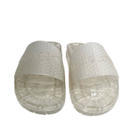Gucci x Adidas Pool sandals transparent