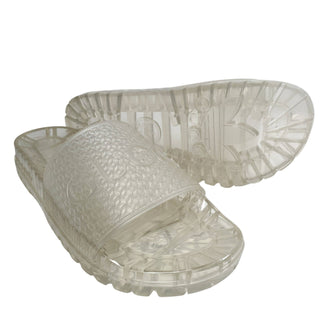 Gucci x Adidas Pool sandals transparent