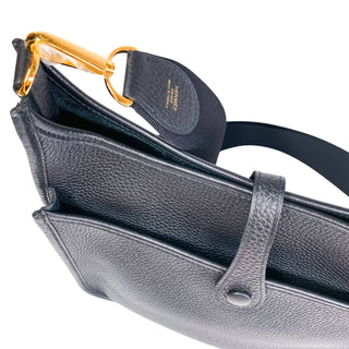 Hermes Evelyne 29 bag black with gold-tone hardware