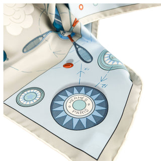 Hermes Silk Scarf Tea for Two
