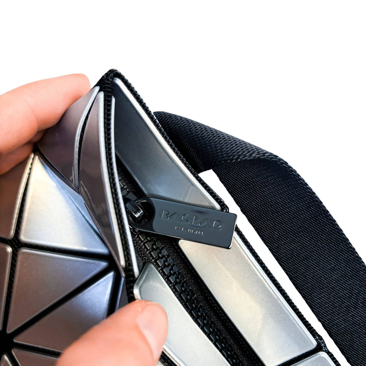 Issey Miyake Bao Bao bag crossbody silver