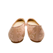 Jimmy Choo flats with lace detail