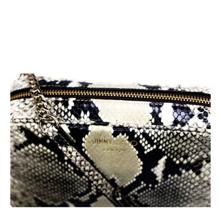 Jimmy Choo crossbody bag with snake print