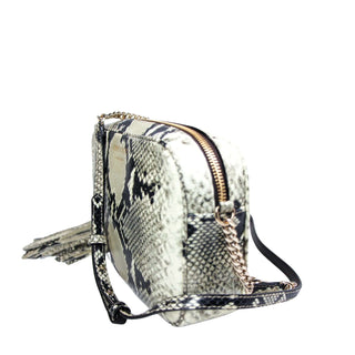 Jimmy Choo crossbody bag with snake print