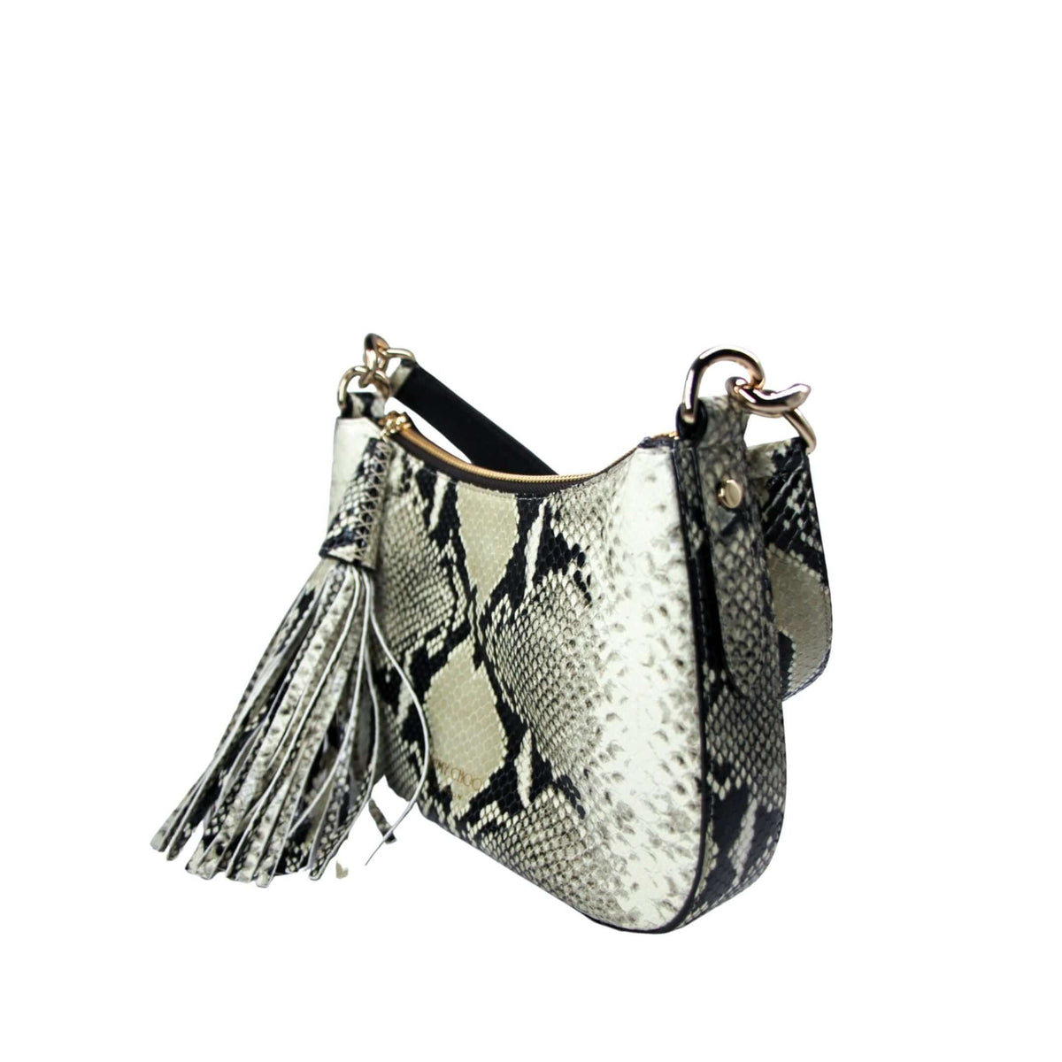 Jimmy Choo Shoulder Bag with snake print
