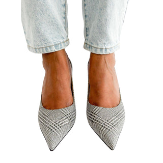 Jimmy Choo Love 85 Prince of stars glitter silver pointed high heel