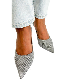 Jimmy Choo Love 85 Prince of stars glitter silver pointed high heel