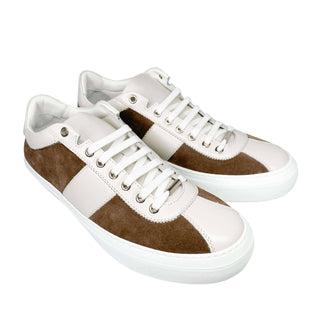 Jimmy-Choo-Mens-Shoes-Sneakers-Leather-Suede