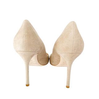 Jimmy Choo Romy 85 nude suede