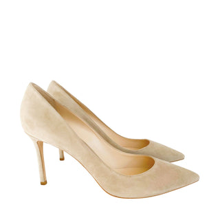Jimmy Choo Romy 85 nude suede